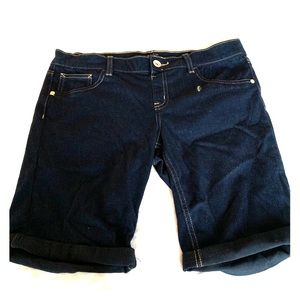 Girls justice jean shorts